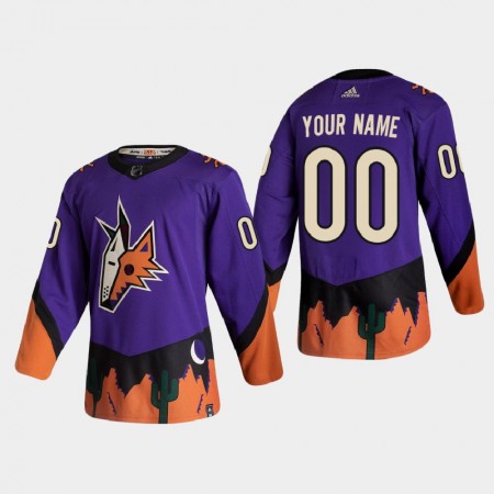 Miehille NHL Arizona Coyotes Pelipaita Custom 2020-21 Reverse Retro Authentic